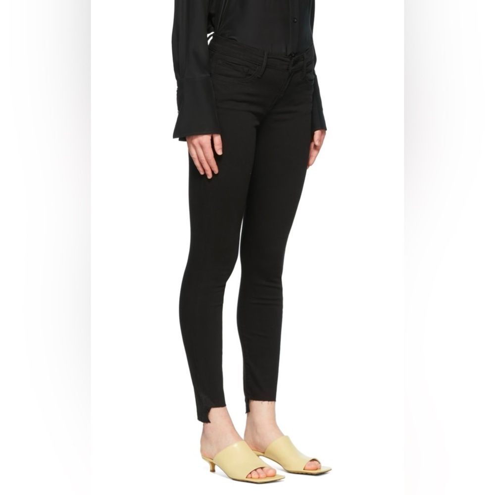 FRAME Denim Black 'Le Skinny De Jeanne' Jeans size 27